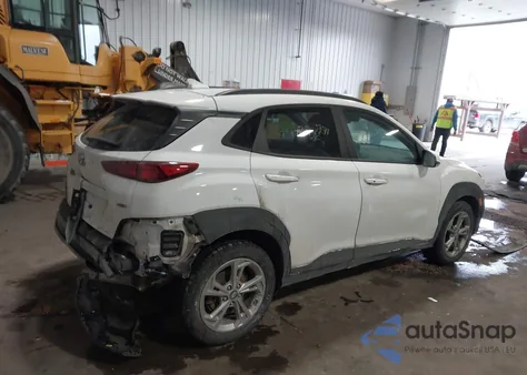 2022 Hyundai Kona Sel z USA, uszkodzony, nr VIN KM8K6CAB0NU921641